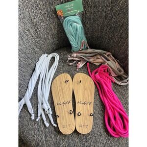 New!‎ Kandy Life Shoes Sandals 9 Set Of 4 Colors Strappy